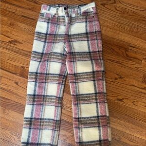 BLANK NYC PLAID PANTS